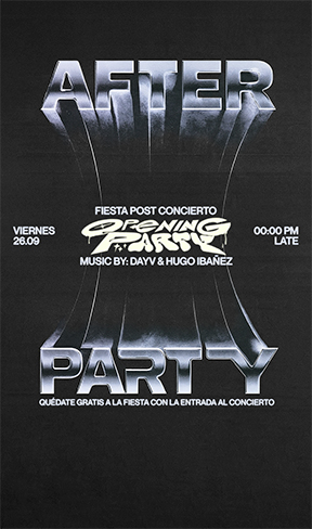 AFTER PARTY OPENING PARTY