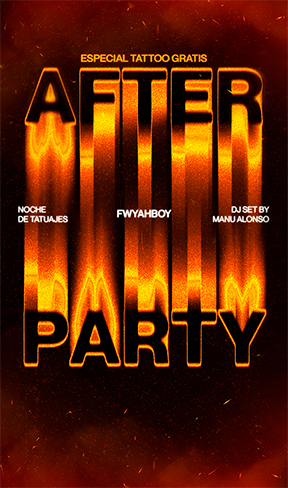 AFTER PARTY ESPECIAL TATTOOS