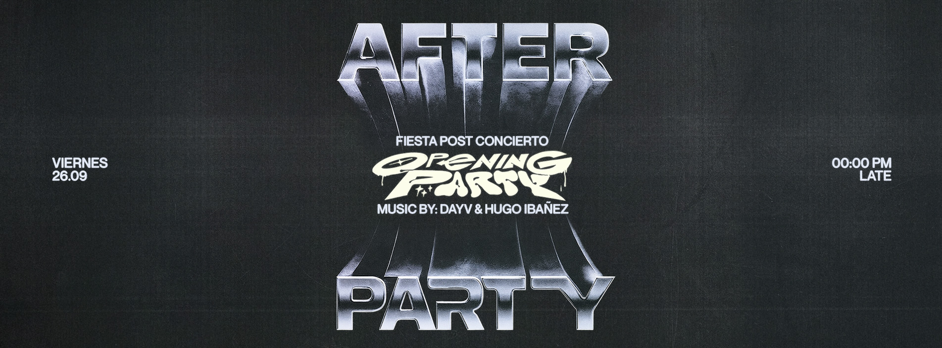 AFTER PARTY OPENING PARTY