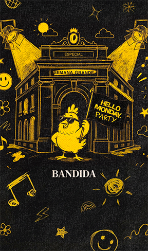 HELLO MONDAY - SALA KAYA X RONEO - BANDIDA